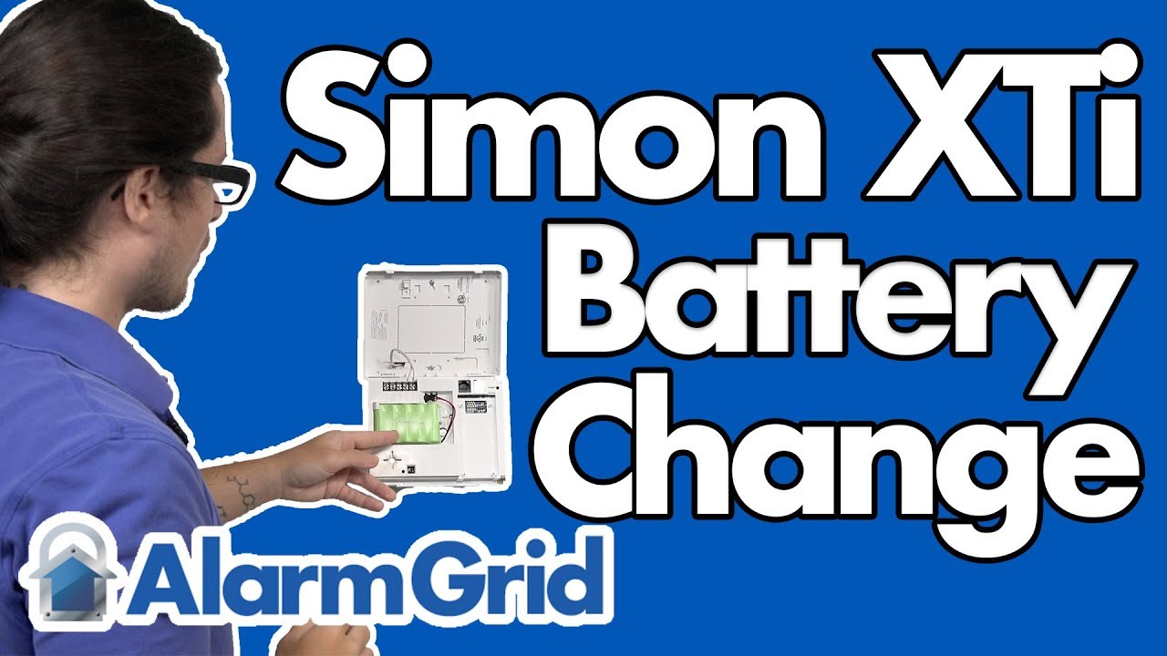 How To Change Battery In Simon Xti
